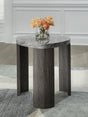 Surmour Gray/Brown End Table
