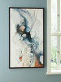 Foxenburg Blue/Amber/White Wall Art