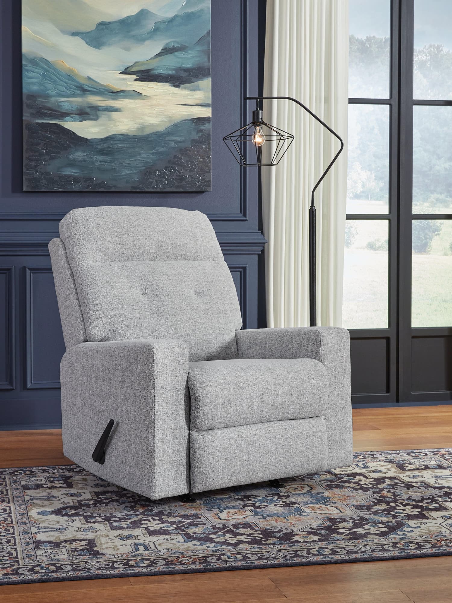 Skillins Stone Performance Fabric,Next-Gen Nuvella™ Recliner