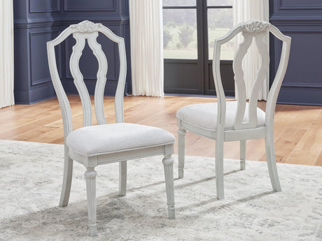 Montelaine Antique White Dining Chair