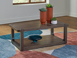 Breckington Dark Brown Coffee Table