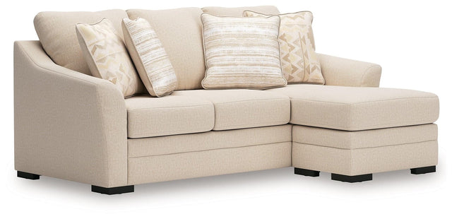 Lango Jute Chenille,Performance Fabric,Next-Gen Nuvella™ Queen Sofa Chaise Sleeper