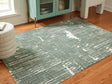 Cayworth Teal/White 8' x 10' Rug