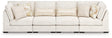 Donelson Creek Vanilla Performance Fabric,Next-Gen Nuvella™,Chenille 4-Piece Sectional