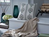 Paulmour Ivory/Green/Brown Pillow (Set of 4)
