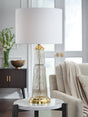 Bakersboro Clear/Gold Finish Table Lamp