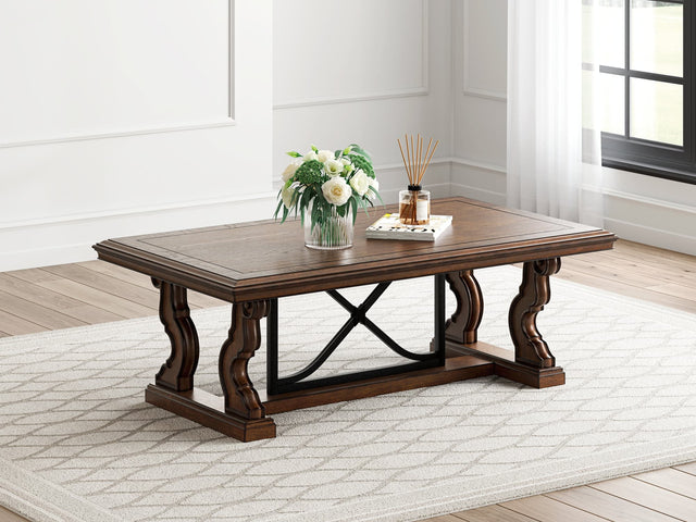 Maylee Dark Brown Coffee Table