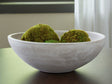 Meadie Distressed White Bowl