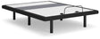 Best Base with Lumbar and Audio Charcoal Gray Queen Adjustable Base