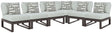 Beachloft Black 6-Piece Outdoor Sectional