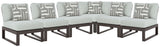 Beachloft Black 6-Piece Outdoor Sectional