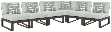 Beachloft Black 6-Piece Outdoor Sectional