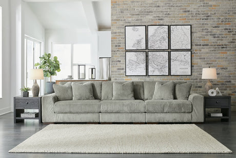 Lindyn Fog 3-Piece Sectional Sofa