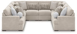 Cuddle Plush Arctic 8-Piece Sectional