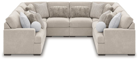 Cuddle Plush Arctic 8-Piece Sectional
