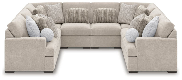 Cuddle Plush Arctic 8-Piece Sectional
