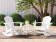 Sundown White Treasure 2 Outdoor Chairs with End Table