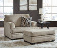 Stonemeade Taupe Chair and Ottoman
