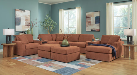 Modmax Spice 6-Piece Sectional with Ottoman