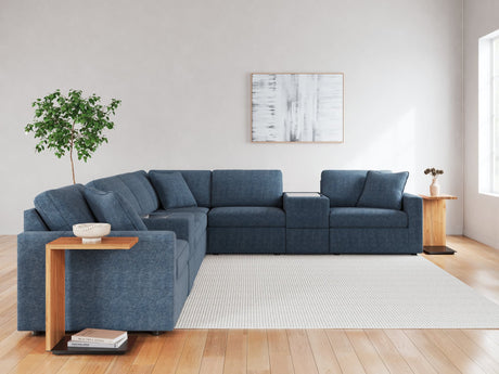 Modmax Ink 8-Piece Sectional with Ottoman