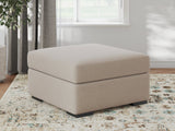 LadyMae Twill Performance Fabric,Next-Gen Nuvella™ Oversized Accent Ottoman