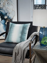 Elonwich Teal/White Pillow