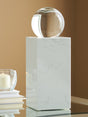 Sellner Clear/White Sculpture