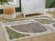 Anburgh Green/Gray/Ivory Medium Rug