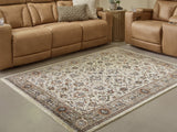 Beritham Blue/Brown/Beige Large Rug
