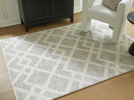 Unawick Gray/Ivory Medium Rug