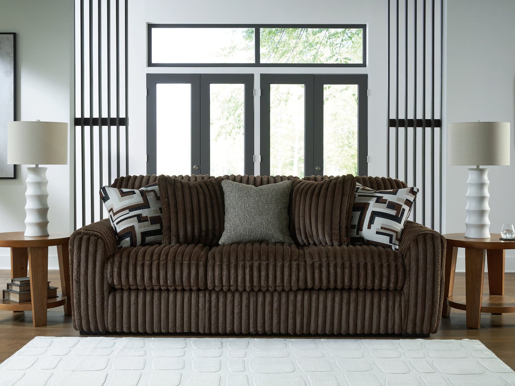 Midnight-Madness Chocolate Sofa