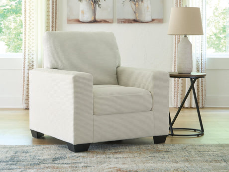 Greenbriar Ivory Velvet Chair