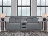 ModMax II Salt and Pepper Next-Gen Nuvella™ 3-Piece Power Reclining Sectional