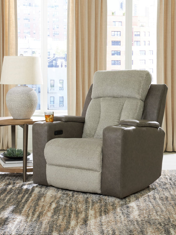 WhipLash Sisal Chenille Power Recliner