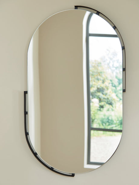 Valkings Black Accent Mirror