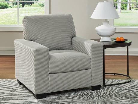 Greenbriar Smoke Velvet Chair
