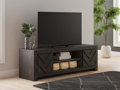 Cayboni Black 71" TV Stand