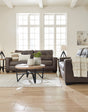 Barlin Umber Mills Sofa and Loveseat
