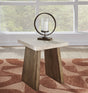 Brendalhouse Light Brown Coffee Table with 1 End Table