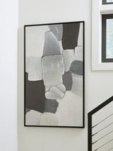 Adilson White/Gray/Black Wall Art