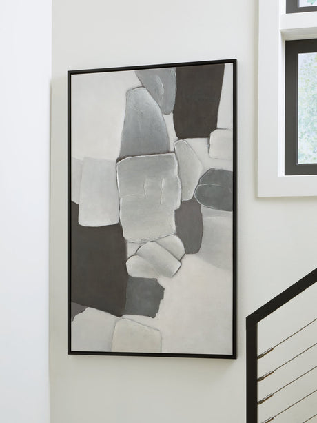 Adilson White/Gray/Black Wall Art