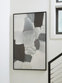 Adilson White/Gray/Black Wall Art