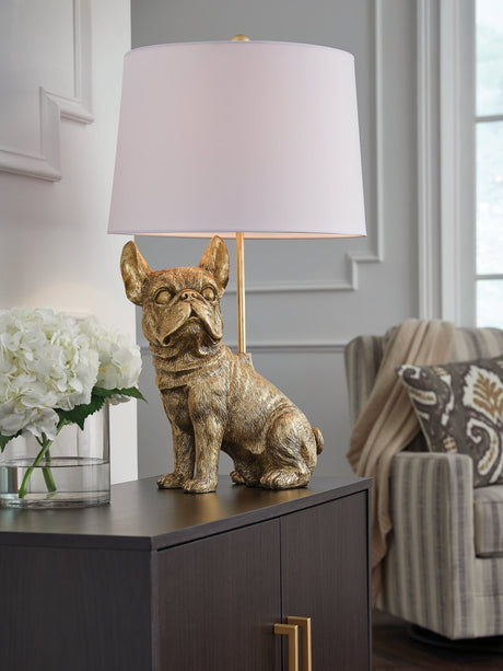Wadeland Gold Finish Table Lamp