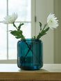 Inisland Teal Vase