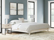 Socalle Light Natural King Platform Bed