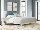 Socalle Light Natural King Platform Bed