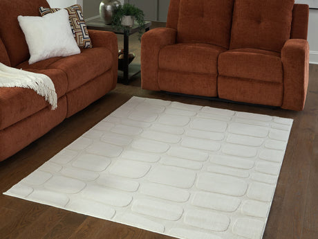 Malvinsboro Sandstone Washable 5' x 7' Area Rug