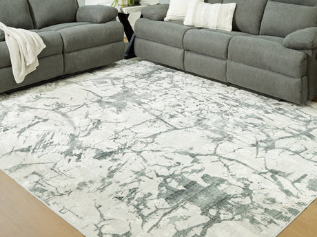 Tobinbury Gray Washable 8' x 10' Area Rug