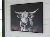 Harlandale Black/White/Brown Wall Art