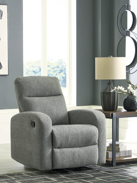 Gauntlet Sterling Chenille Recliner